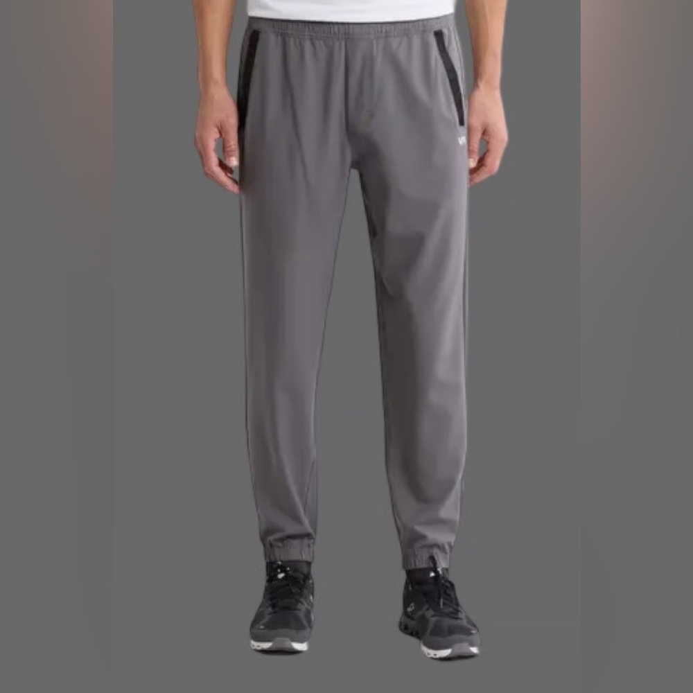 RVCA Men's Charcoal Joggers